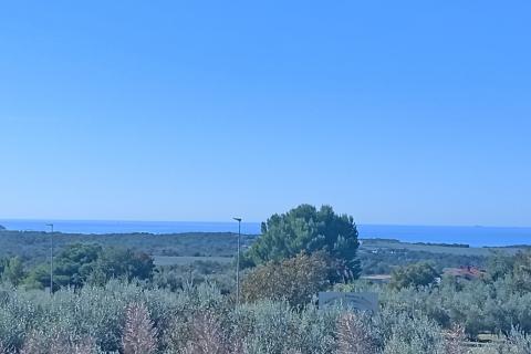 Istra, Poreč, okolica, dvosobni stan s vrhunskim pogledom na more, novogradnja