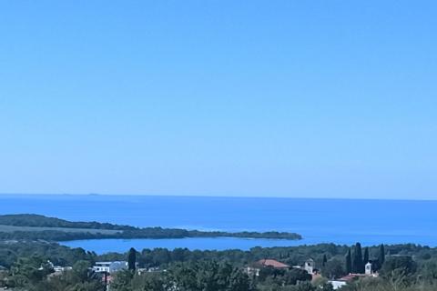 Istra, Poreč, okolica, dvosobni stan s vrhunskim pogledom na more, novogradnja