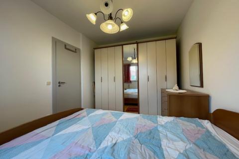 Otok Krk, Grad Krk-Ugodan, sunčan stan s pogledom na more 