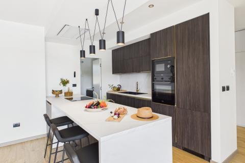 Rovinj, okolica - nova kuća 291 m2 s preljevnim bazenom na okućnici od 1180m2 