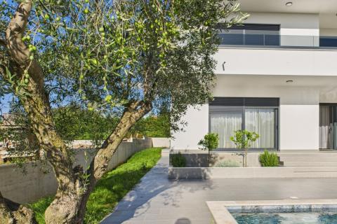 Istra, Rovinjsko Selo, moderna obiteljska kuća s bazenom