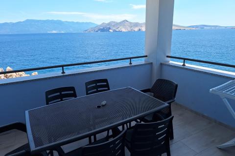 Baška - stan na moru