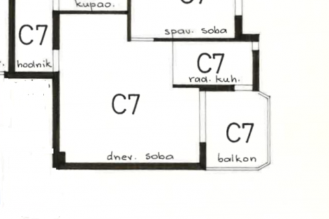 Rovinj, stan u zgradi, lift, pogled more, parking, drvarnica