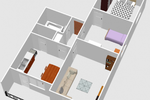 Rijeka, Podmurvice - trosoban stan sa prekrasnim pogledom na more, odlična lokacija, 69 m2