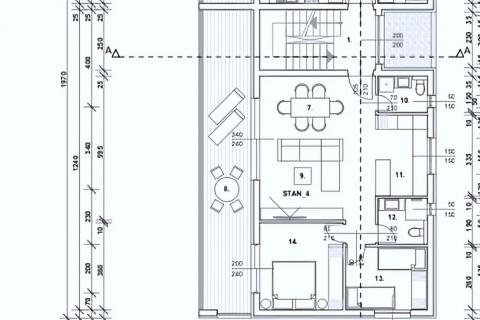 Istra, Umag okolica- stan novogradnja, pogled more