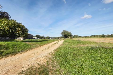 Istra,Oprtalj-Građevinsko zemljište u mirnom zaseoku