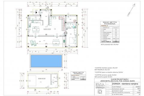 Istra, Krnica - građevinsko zemljište sa pravomoćnom građevinskom dozvolom