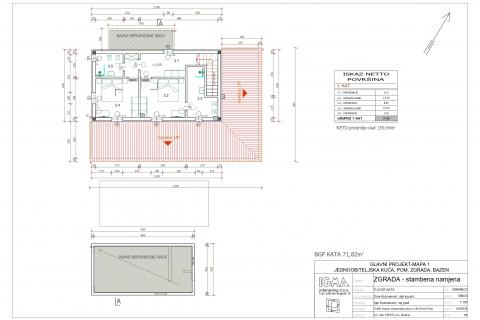 Istra, Krnica - građevinsko zemljište sa pravomoćnom građevinskom dozvolom