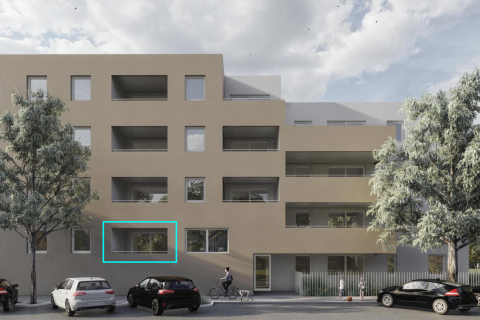 Senj – Neubau im Zentrum, Wohnung mit Loggia und Parkplatz