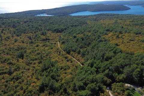 ISTRIA, LABIN - Land near the sea