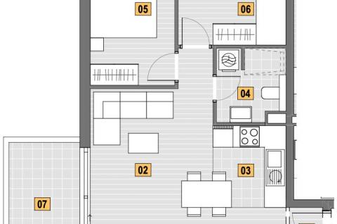 Senj - dvosoban stan 5 minuta od centra