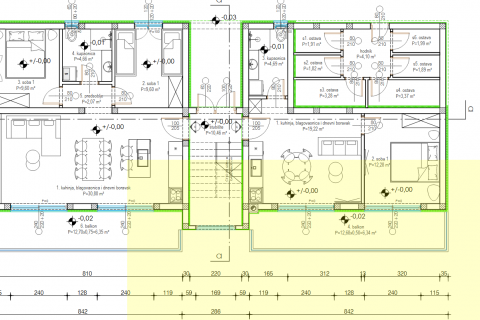 Istra, Umag - Dvosoban stan u novogradnji 