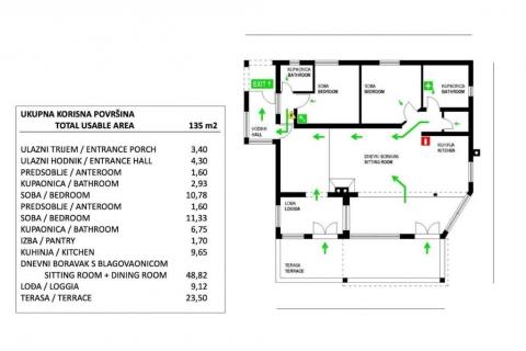 OPATIJA,LOVRAN- stan s panoramskim pogledom na more