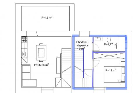 Istra,Novigrad-Adaptirana kuća s vrtom i pogledom na more