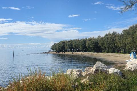 Istra,Novigrad-Stan u prizemlju 50 m do mora