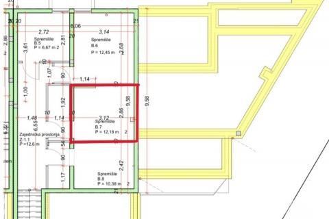 Istra,Novigrad-Stan u prizemlju 50 m do mora
