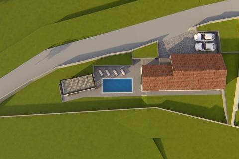 Istria, Kršan – casa 135 m² con piscina e 4 camere da letto