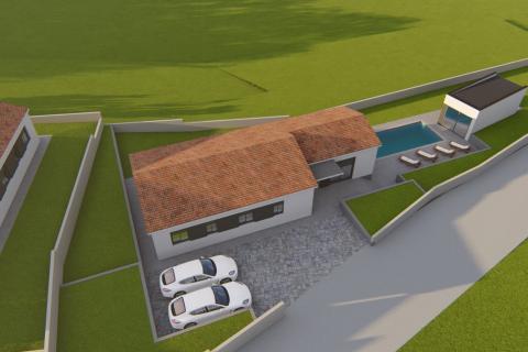 Istria, Kršan – casa 135 m² con piscina e 4 camere da letto
