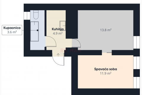 Charming Two-Bedroom Apartment in the Heart of Zagreb – 43 m²