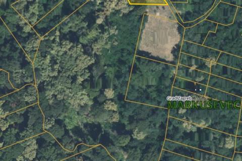 Zagreb, Markuševec - poljoprivredno zemljište 2336 m2  s kućicom