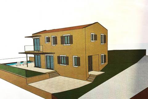 Stavbno zemljišče Momjan, Buje, 284m2