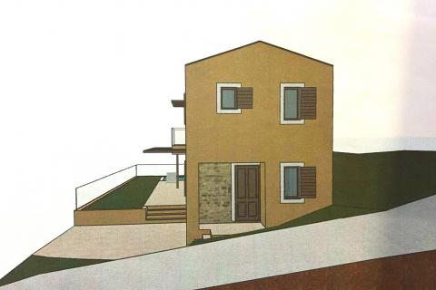 Stavbno zemljišče Momjan, Buje, 284m2