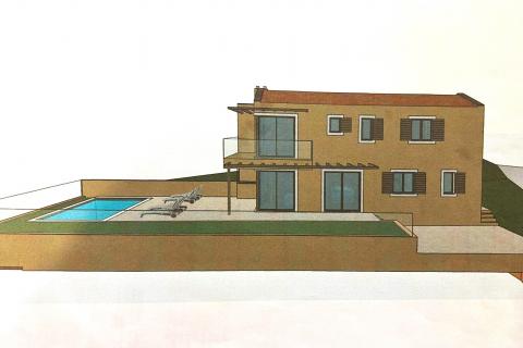 Stavbno zemljišče Momjan, Buje, 284m2