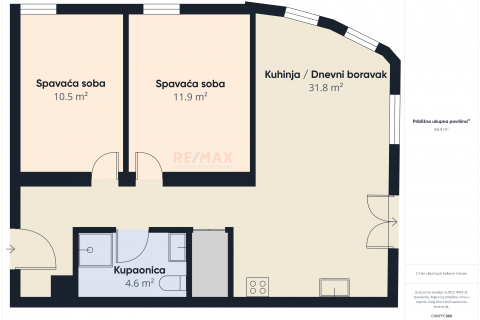 PULA, VIDIKOVAC - stan blizina plaže, lift