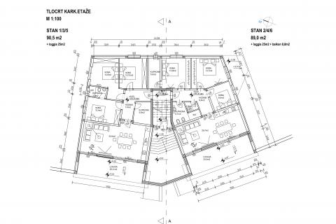 Condo/Apartment Klenovica, Novi Vinodolski, 115m2