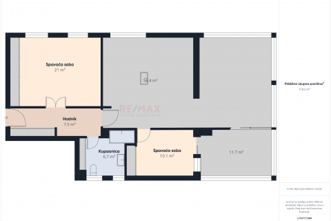 Velika Gorica, moderan penthouse, kompletno namješten