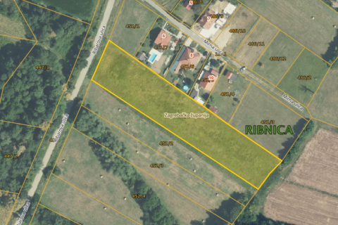 Velika Gorica, Ribnica, građevinsko zemljište 5101m2