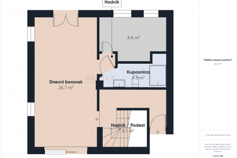 Pula, Veruda Porat - kuća sa tri stana