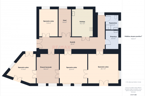 Pula, Zentrum – Wohnung in einer k.u.k.-Villa