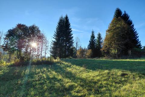 Gorski kotar, Stara Sušica - građevinski teren s predivnim pogledom