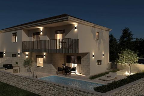 OTOK KRK-MALINSKA novogradnja moderna villa 