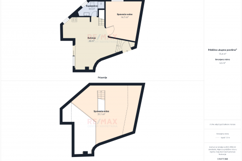 Квартира/Апартамент Rovinj, 83m2