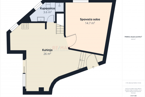 Квартира/Апартамент Rovinj, 83m2