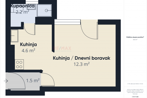 Istra, Rovinj- garsonijera na odličnoj poziciji