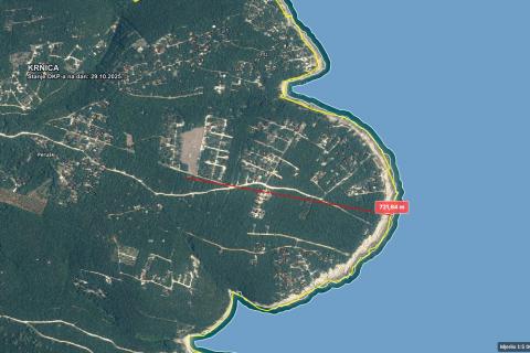 Istra,Krnica-parcela blizu mora i vikend naselja