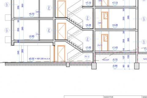 Saršoni - novogradnja 1S+DB 61 m2