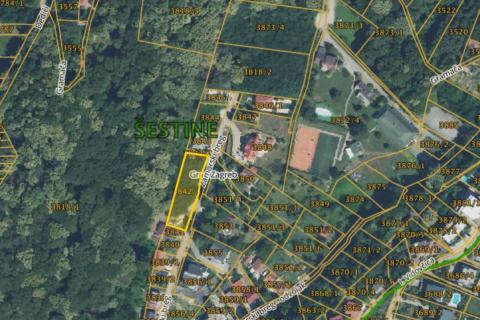 Zagreb, Črnomerec, zemljište 1271 m2