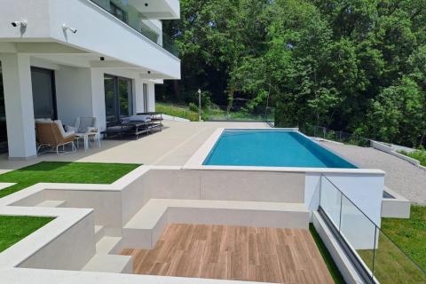 OPATIJA,LOVRAN- luksuzna vila s bazenom i pogledom na more