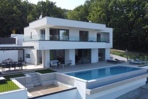 OPATIJA,LOVRAN- luksuzna vila s bazenom i pogledom na more