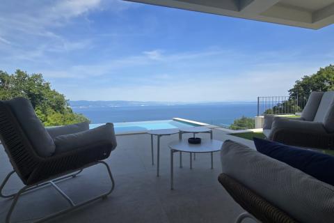 OPATIJA,LOVRAN- luksuzna vila s bazenom i pogledom na more