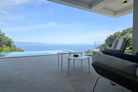 OPATIJA,LOVRAN- luksuzna vila s bazenom i pogledom na more