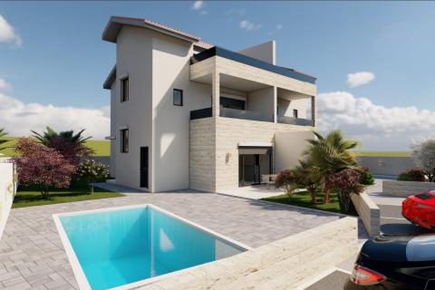 Istra,Poreč okolica, Lovreč, kuća s bazenom u izgradnji