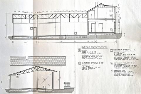 Petrinja, Mošćenica, proizvodno - trgovački objekt