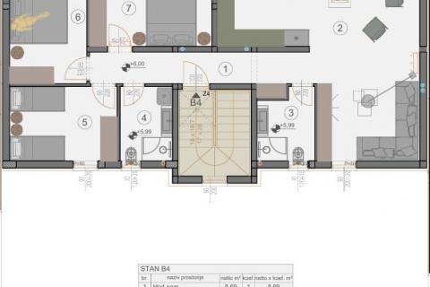 Pula, Štinjan, stan novogradnja blizina mora