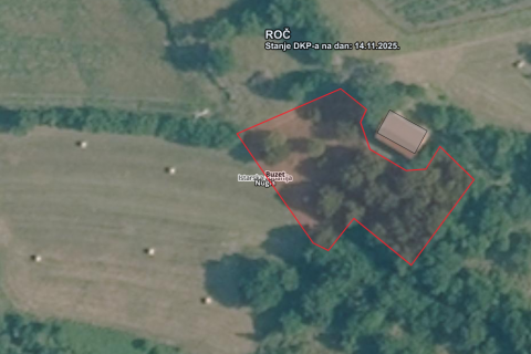 Istra, Buzet, Dolenja Nugla - građevinsko i nerađevinsko zemljište