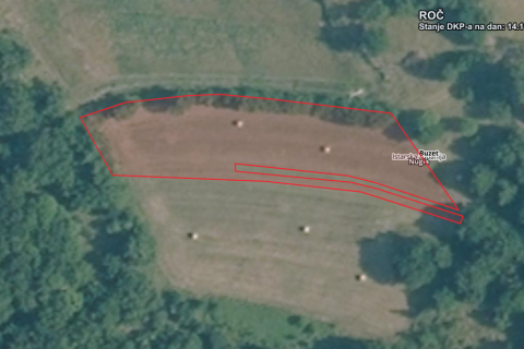 Istra, Buzet, Dolenja Nugla - građevinsko i nerađevinsko zemljište